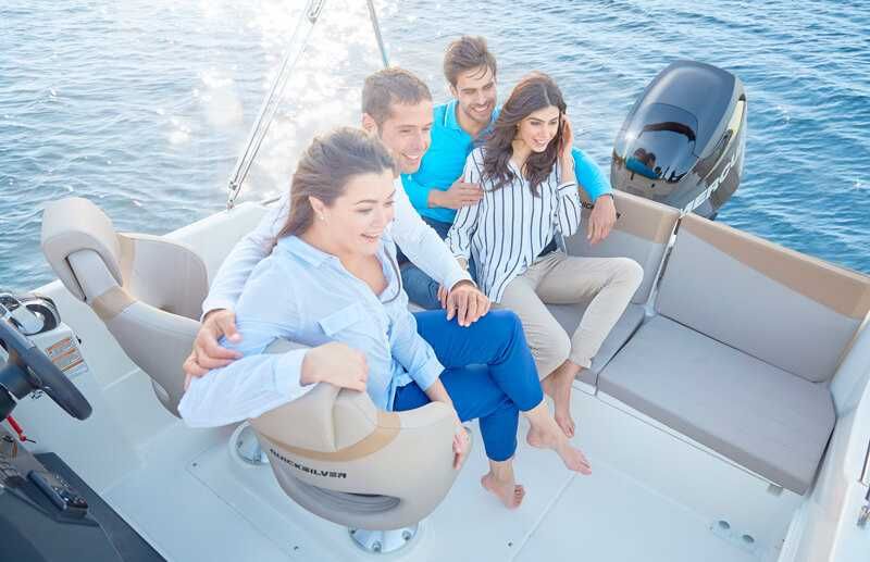 QUICKSILVER ACTIV 675 SUNDECK com MERCURY 150 XL EFI FourStroke