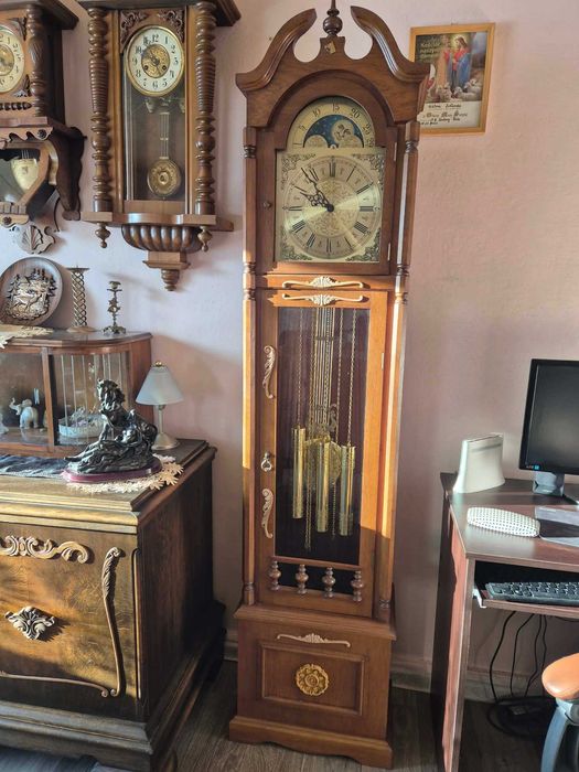 Zegar stojący faza księżyca