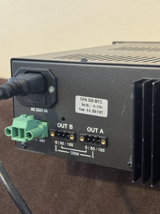 Końcówka mocy | Maintronic DPA 500/48V