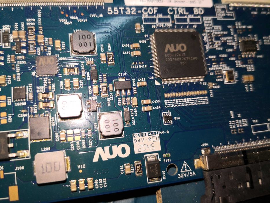 Placa T-CON 55T32-COF Ctrl BD AUO