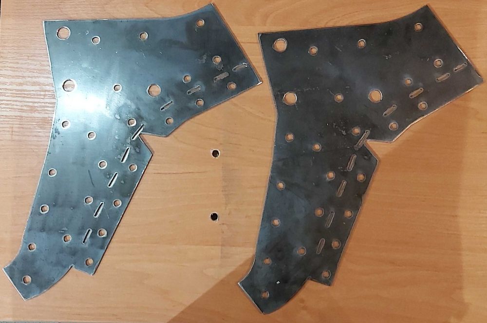 Підсилювачі передніх лонжеронів ВАЗ 2101-2107