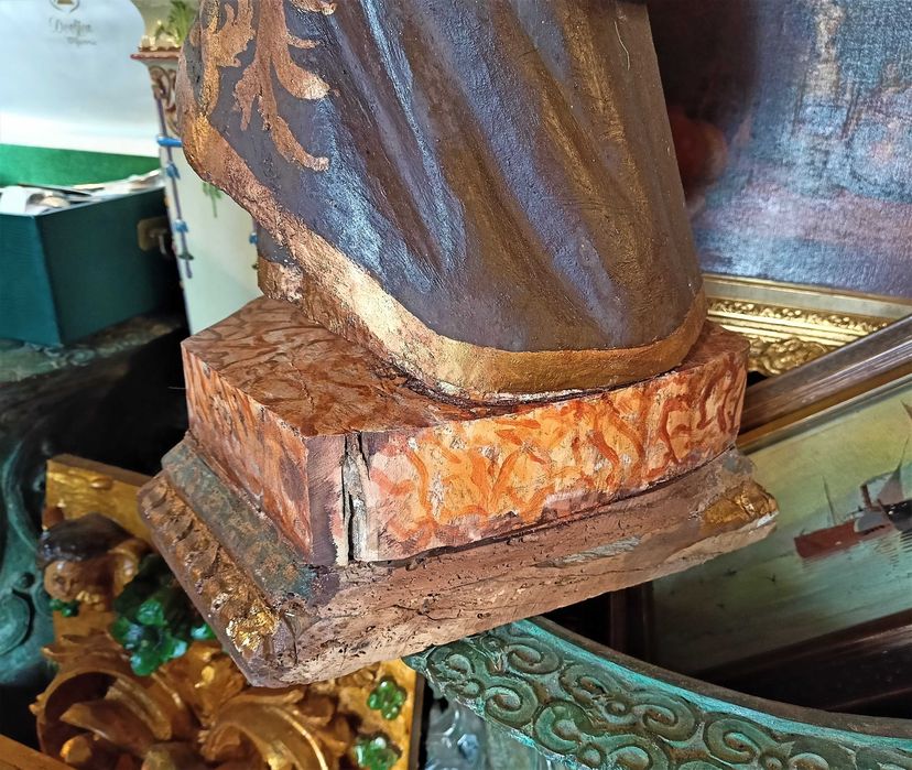 Figura Santo António Madeira Séc XVIII