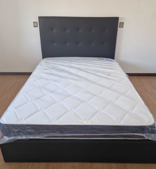 Camas de Casal Estofadas de Luxo 199€ Disp. em Várias Cores! 190x140m!