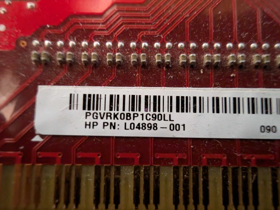 Vendo placa gráfica HP Nvidia gtx 1050ti 4gb usada