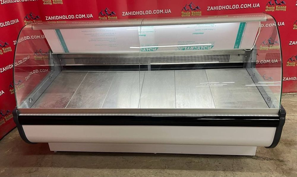 Холодильна вітрина.Горизонтальна вітрина.Gold.Холодильник продукції