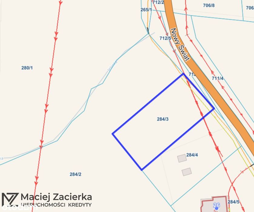 Bąków – 1319 m² | Idealna, płaska działka budowlana - Widok 4