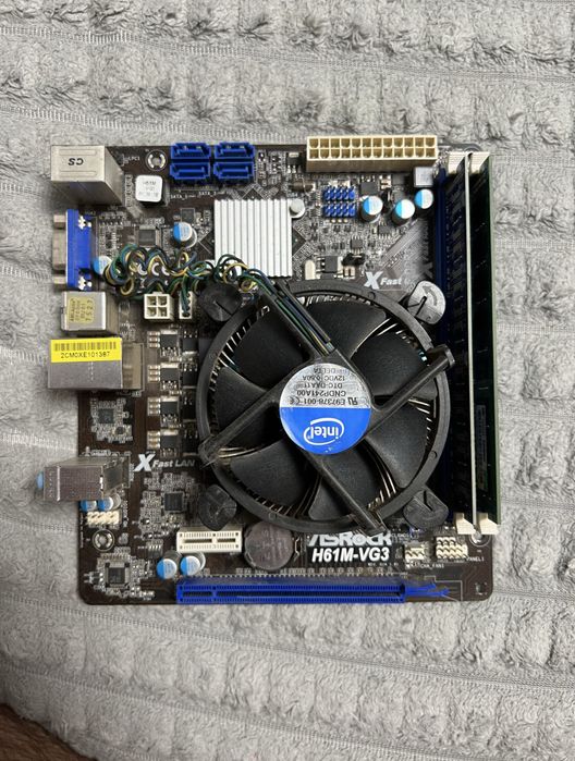 asrock h61m vg3 - купити комплектуючі для ПК - Ціна на OLX.ua