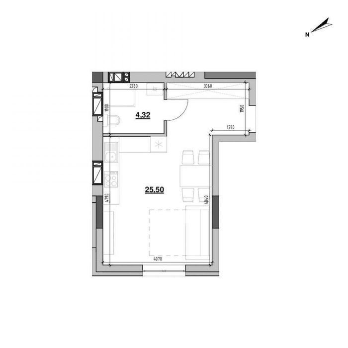 Продаж 2-кім квартири  ЖК Riel City, вул.Гніздовського БЕЗ КОМІСІЇ