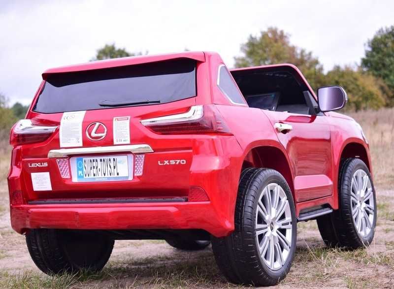 Auto samochód na akumulator LEXUS LX-570 2 os lakier elektryczne RC