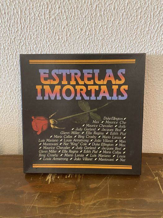 “Estrelas Imortais” Coleção de Discos Vinil