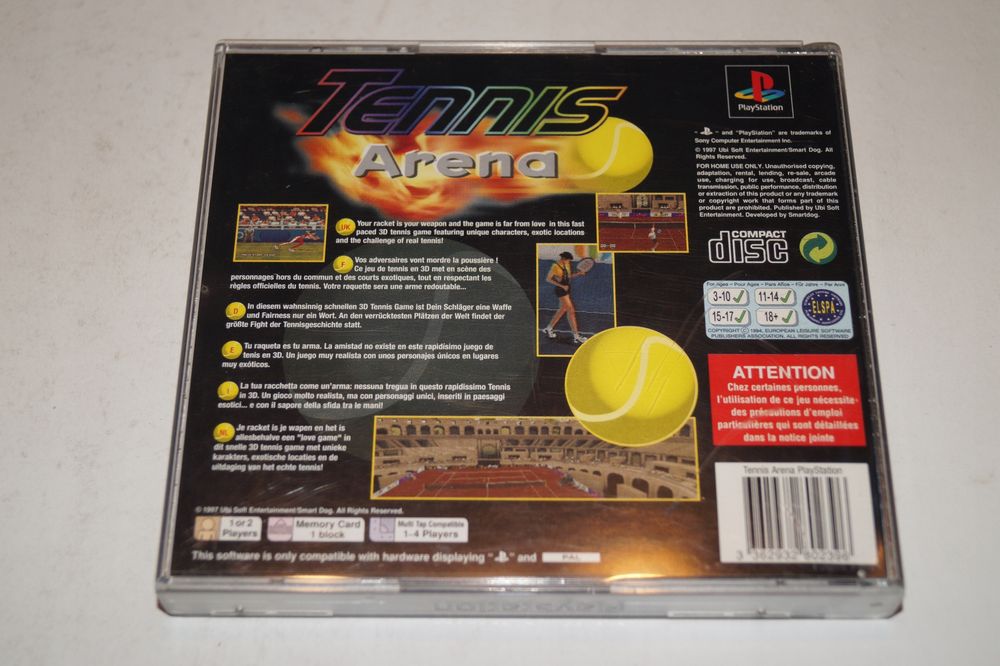 Tennis Arena Playstation (Psx) Pudełkowa