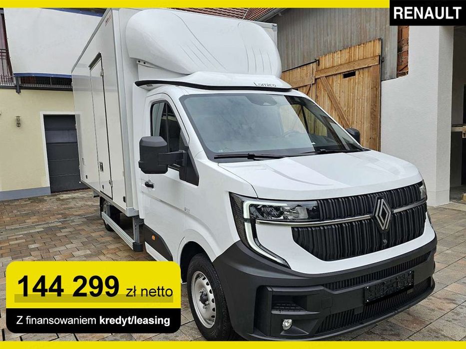 Renault Master L3 Kontener 8EP 2.0 170KM  Poduszki Pneumatyczne !! Wzmocniony Akumulator !! Drzwi Boczne !!