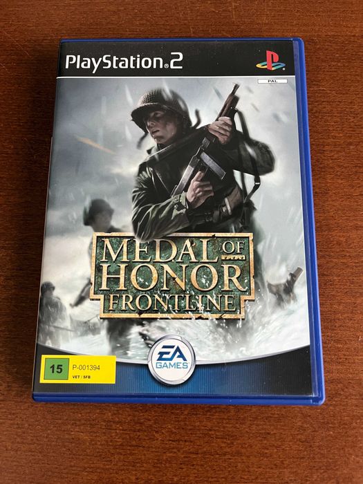 PS2 - Jogo Medal of Honor Frontline