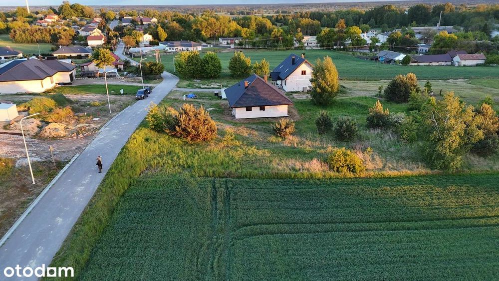 Działka budowlana 18ar Ułęż