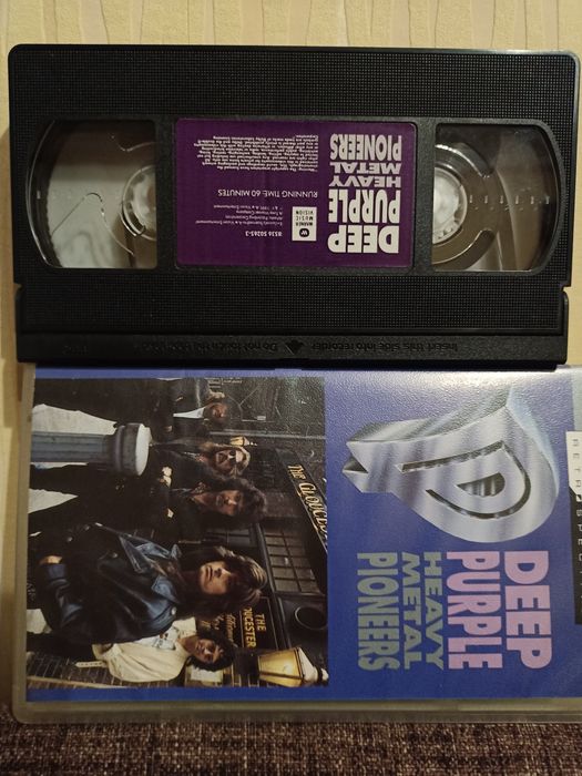 PRL Deep Purple na kasecie VHS