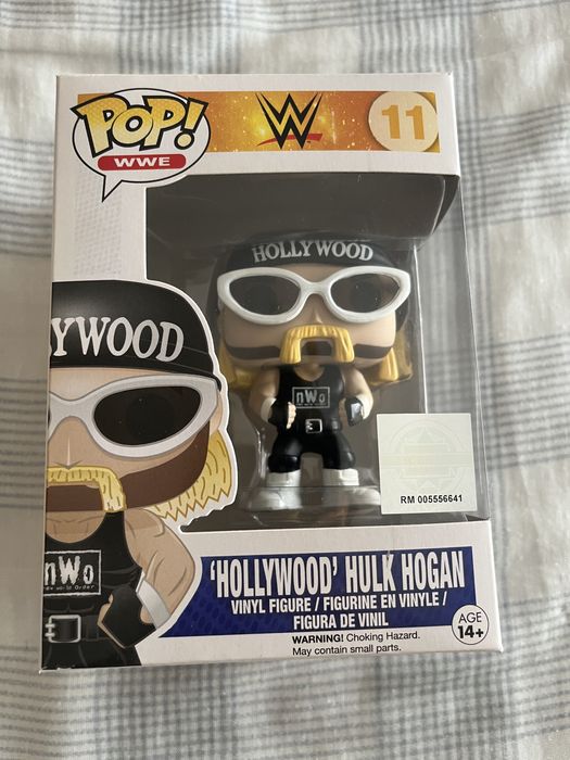 Funko Pop Hulk Hogan exclusivo + postal assinado