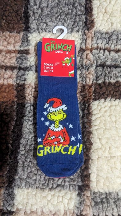 Носки шкарпетки Grinch 2 пари