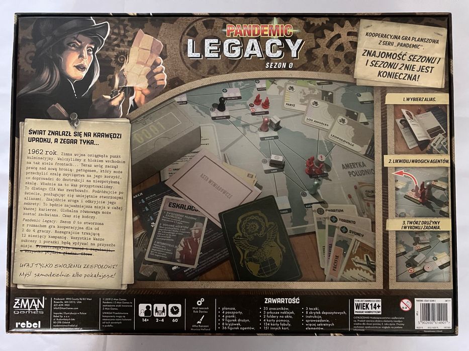Gra Pandemic Legacy sezon 2