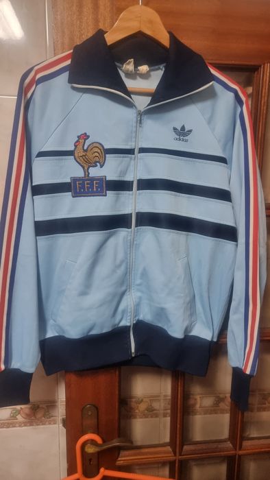 Casaco da selecao  francesa  material raro. Finais de 70 inicio de 80.