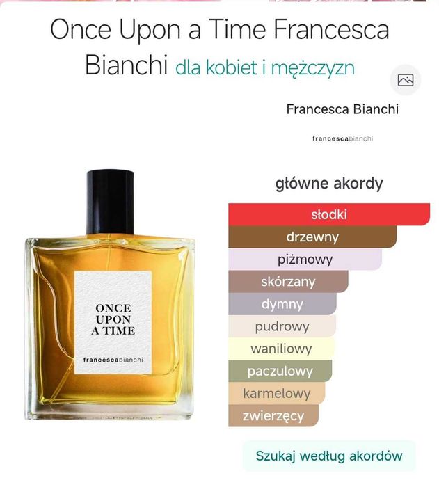 Once Upon a Time Francesca Bianchi perfumy unisex