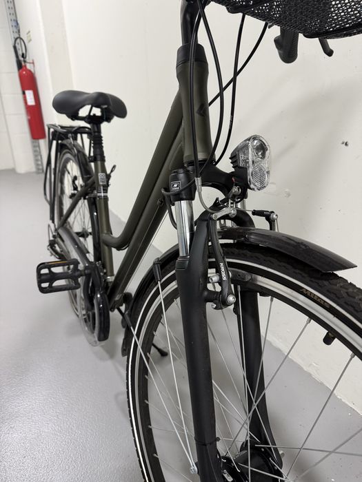 Bicileta Senhora Kross Verde Escuro