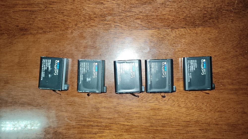 Батареї для gopro 3/4 black/silver