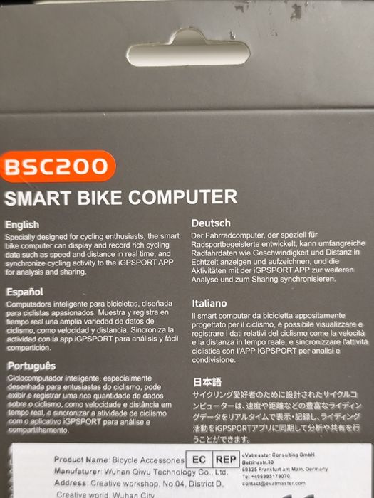 GPS igpsport bsc 200