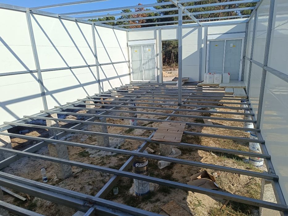 Casa Premoldada Sua Casa de Aço em Tubo Galvanizado: Construção Rápida, Robusta e do Zero!