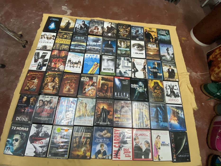 Lote particular dvd