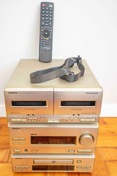 Aparelhagem onkyo em 3 modulos