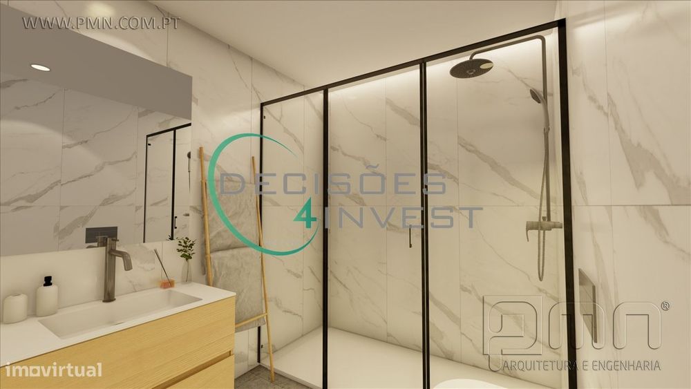 Apartamento T2 em condomínio fechado, com piscina aquecida | Albergari