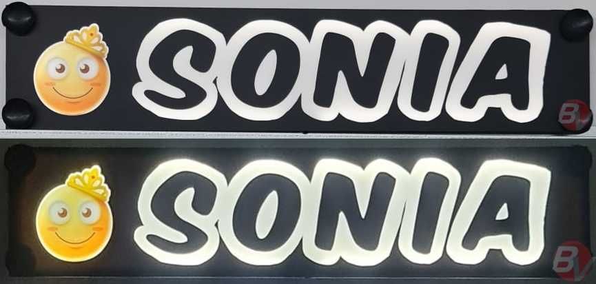 Chapas iluminadas Led (Personalizadas)