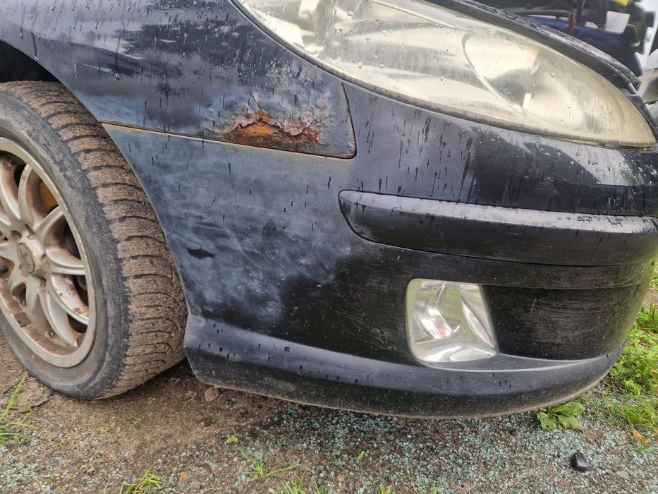 Zderzak przód Peugeot 407 exld