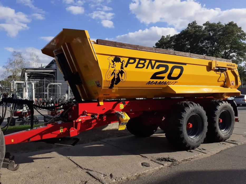 Metaltech PBN20R  Przyczepa budowlana Metaltech PBN20R Hardox!WYWROTKA
