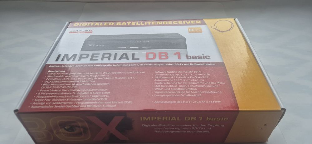 Dekoder DVB-S DIGITALBOX Imperial DB 1 Basic