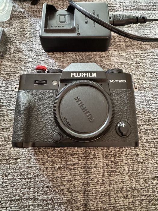 Fuji X-T20 e acessórios