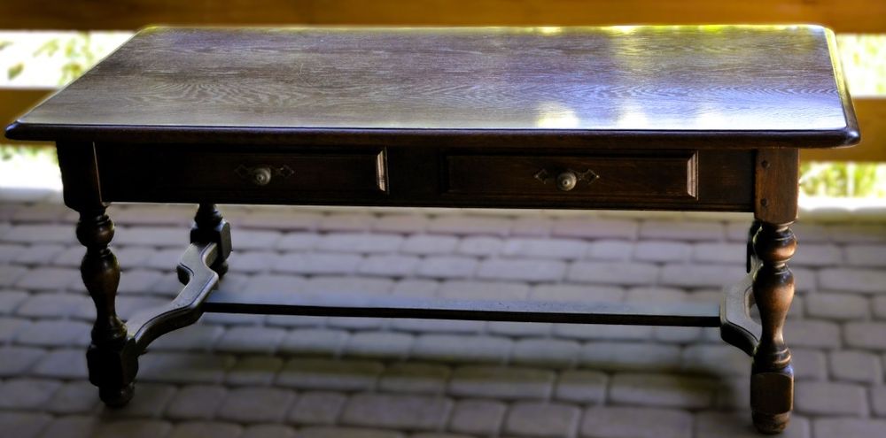 Stolik kawowy dębowy