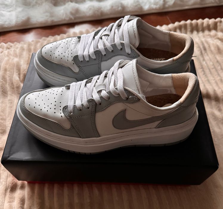 Air Jordan 1 Elevate Low "Wolf Grey" Wmns. Stan Bardzo dobry!