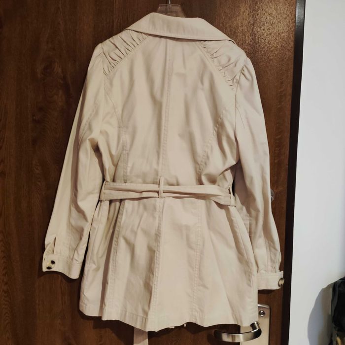 Trencz płaszcz beżowy Monsoon S