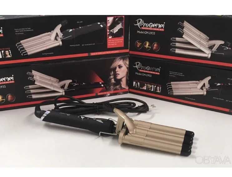 НОВИНКА! Плойка - гофре на п'ять циліндрів для швидкої завивки Стайлер