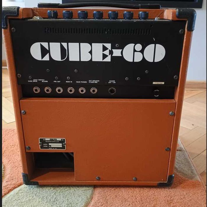 Vintage Roland CUBE-60 Orange Made in UK