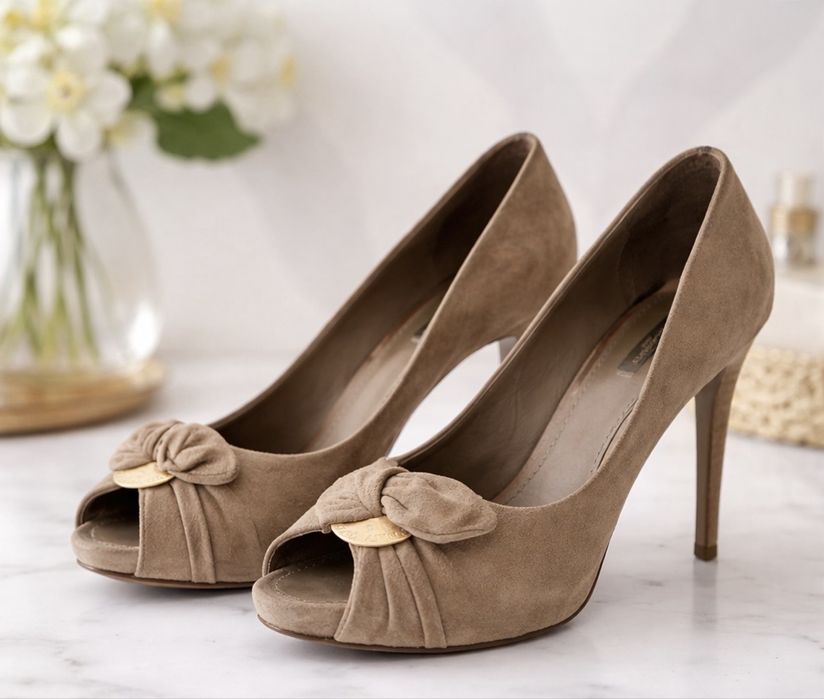 Замшеві туфлі оригінал Louis Vuitton