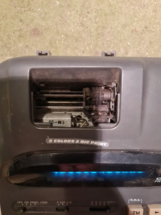 Kalkulator z drukarka Fr 2650 a casio 230v