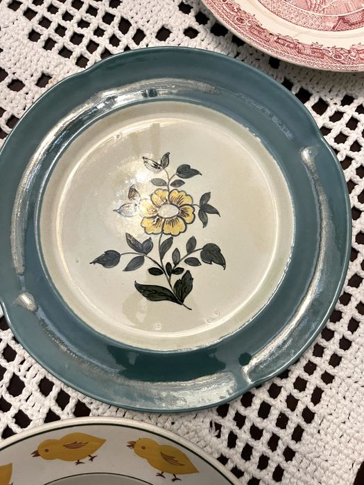 Pratos Antigos Fábrica Sacavém [3 Pratos]