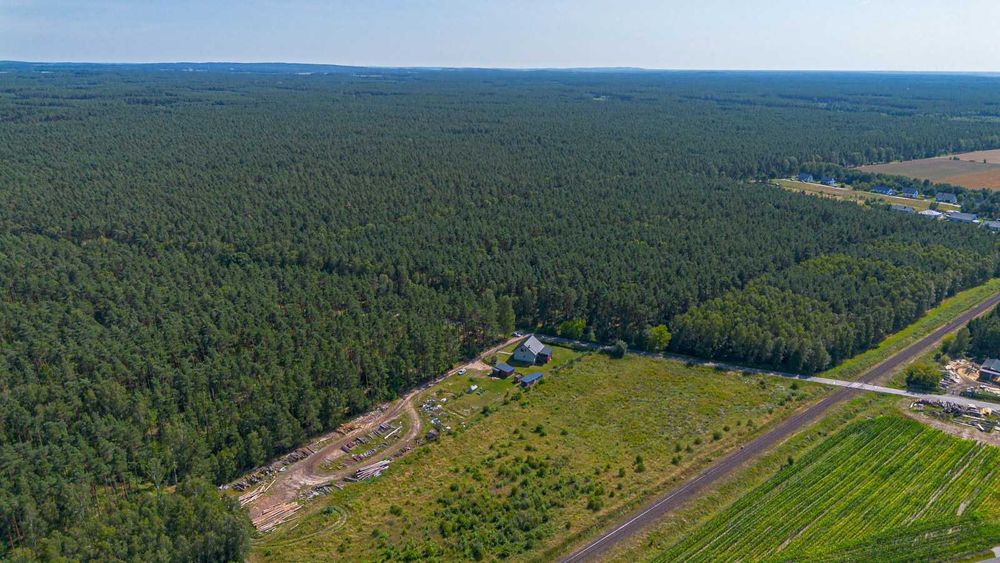 Działka z warunkami zabudowy przy lesie - Skórka, Gmina Krajenka