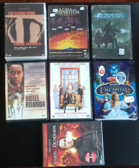 Pack 83 DVD's (filmes, desenhos animados, documentários)