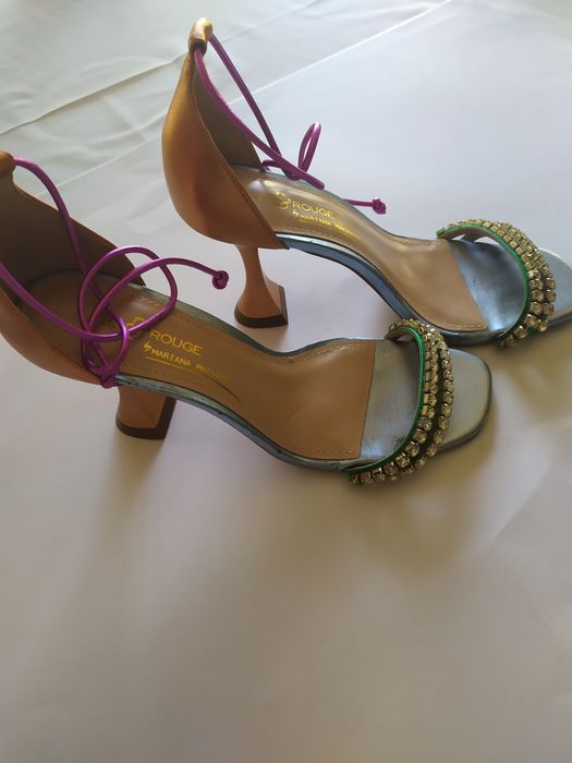 Sandálias Gold&rouge by Mariana Machado