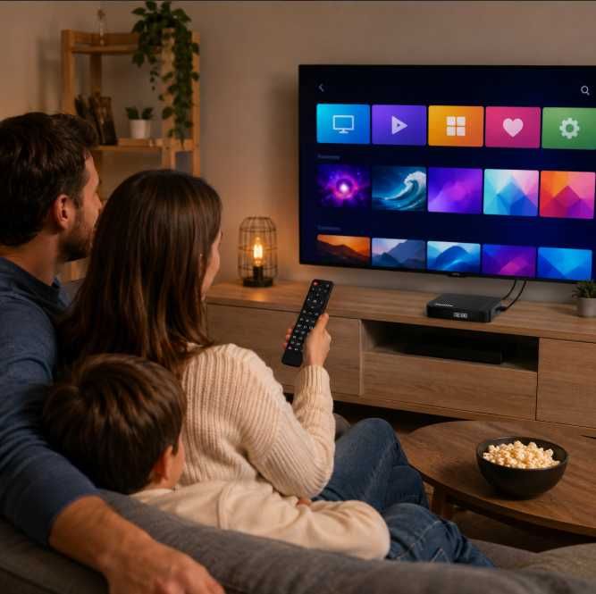 ТВ Smart бокс TANIX W2 2/16 ГБ, вайфай, пульт,  Смарт приставка новая