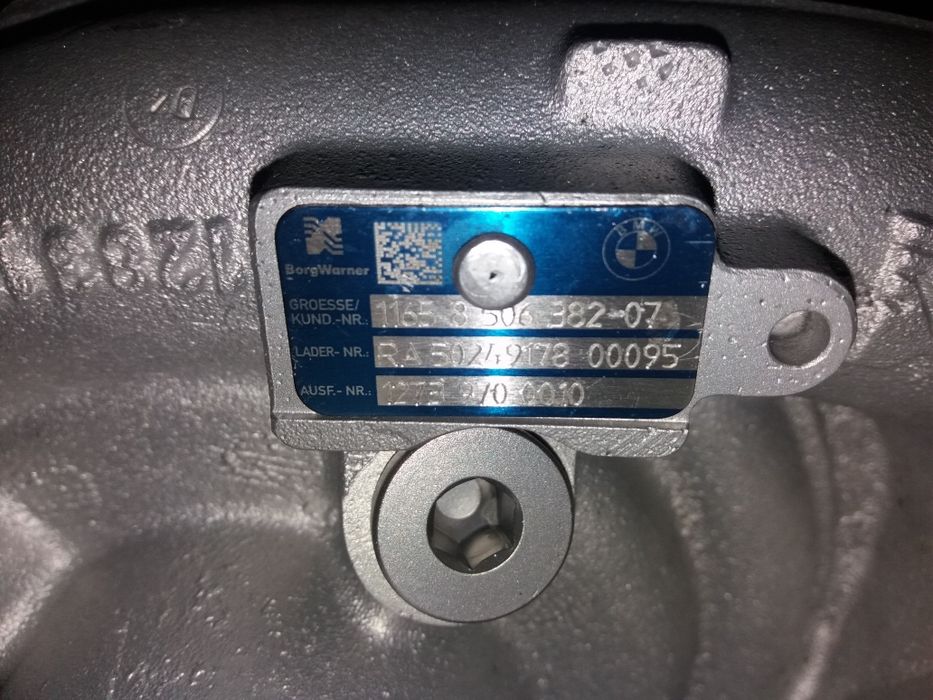 Turbo N57D30C triturbo korbowod walki rozrzadu