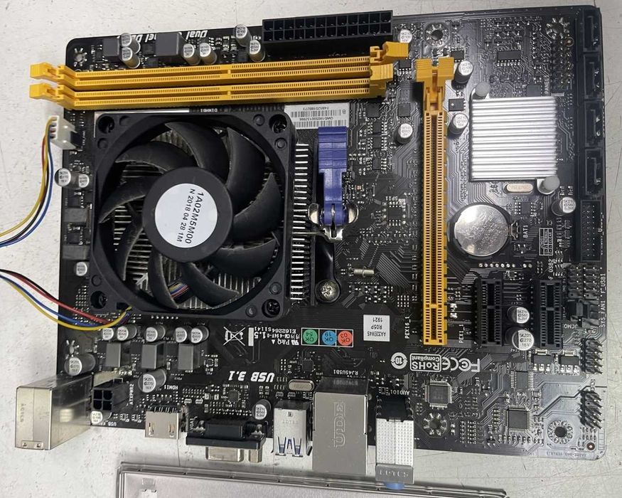 Материнская плата Biostar A320MH (sAM4, AMD A320, DDR4, HDMI)